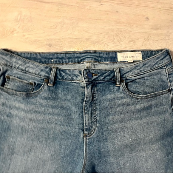 Vince Camuto 3x1 Shelter Straight Leg Crop Jeans Women Size 14 - Picture 6 of 9
